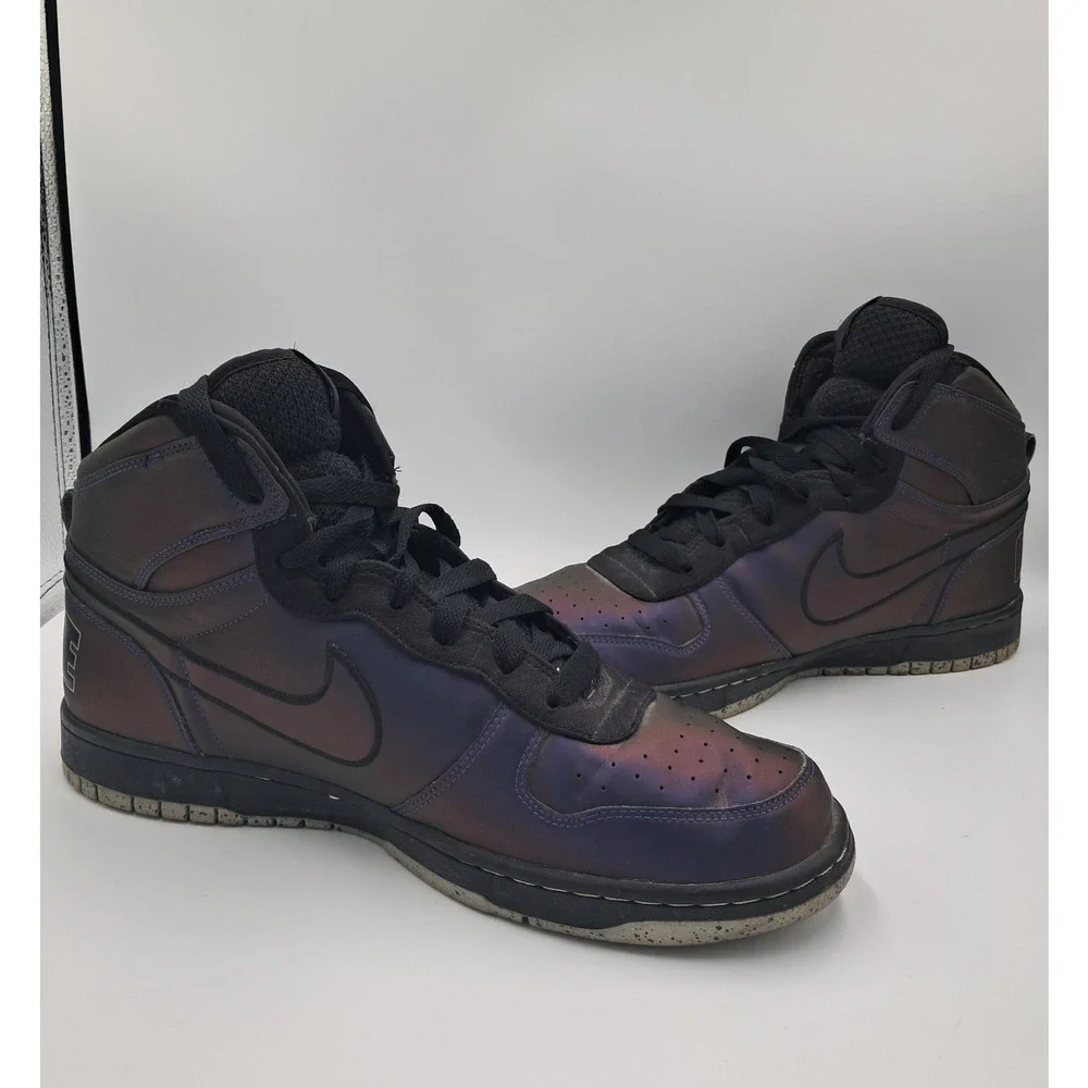 Size 13 - Vtg Nike Big High LE 'House of Hoops -Eggplant' - 375665-501